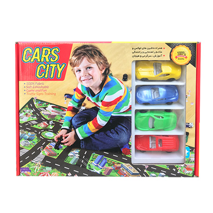 نقشه شهر و ماشین بازی CarsCity