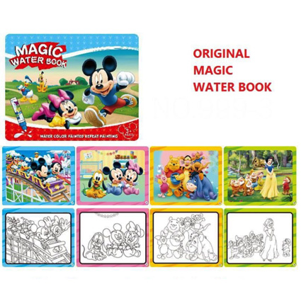 کتاب نقاشی جادویی میکی موس Magic Water Book
