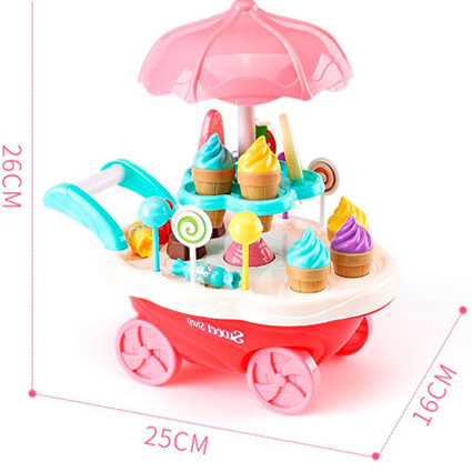 اسباب بازی موزیکال چرخ بستنی فروشی مدل 889147 Sweet Cart