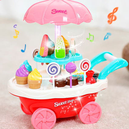 اسباب بازی موزیکال چرخ بستنی فروشی مدل 889147 Sweet Cart