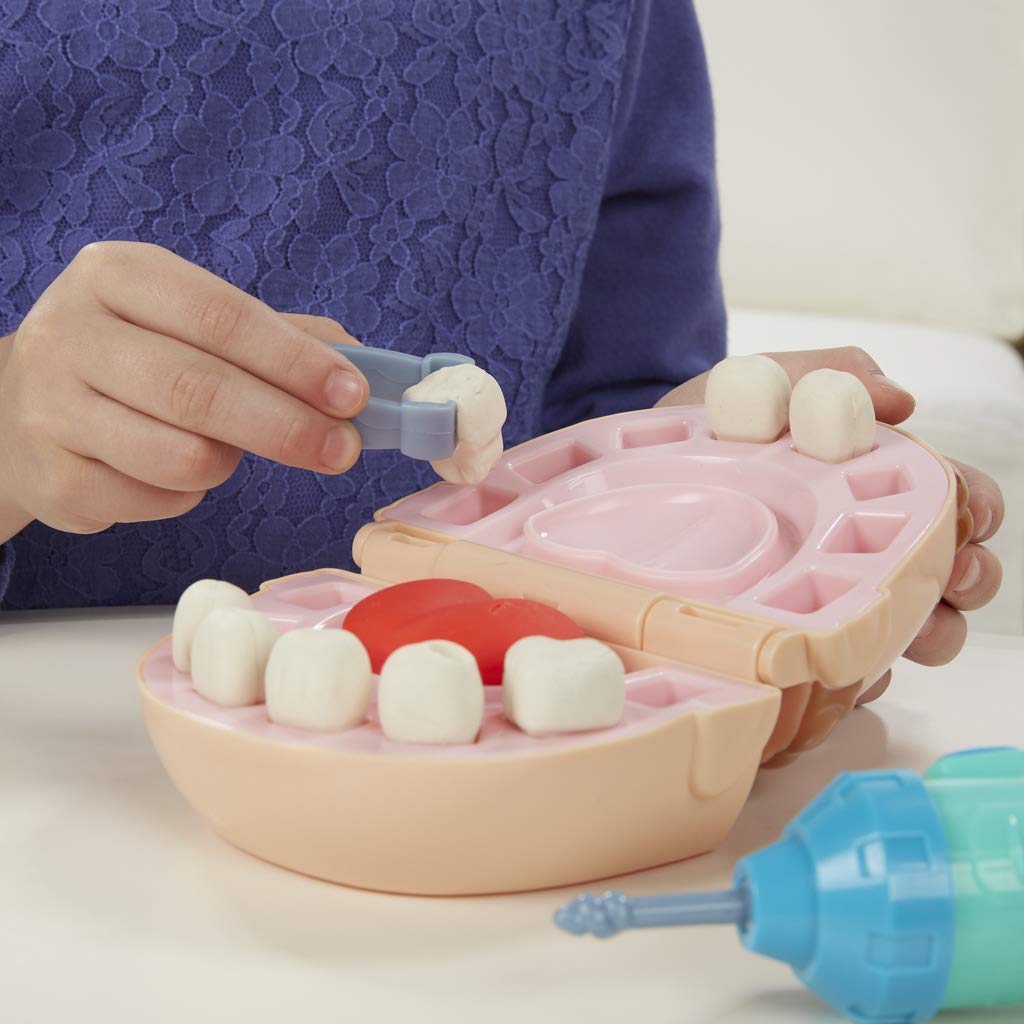 ست خمیربازی دندانپزشکی دکتر دریل پلی دو Play-Doh Doctor  مدل Drill 'n Fill Set