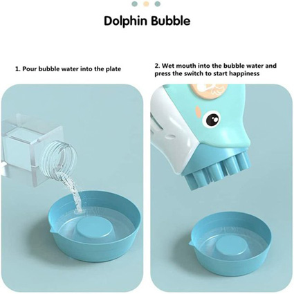 حباب ساز دلفین Bubble Machine
