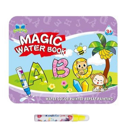 کتاب نقاشی جادویی الفبا انگلیسی Magic Water Book