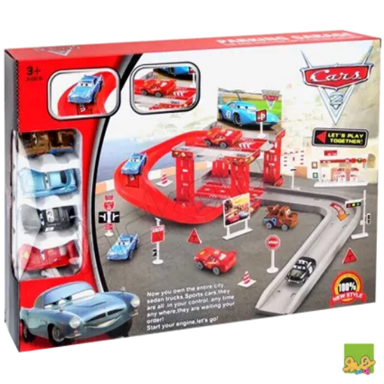 پارکینگ طبقاتی اسباب بازی مدل Cars 2