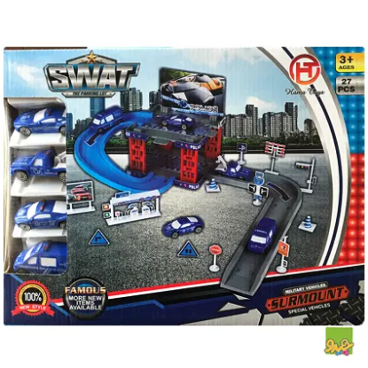 اسباب بازی پارکینگ پلیس SWAT
